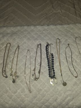 Variety of necklaces, earrings & bracelets! price is for all! some need cleaning